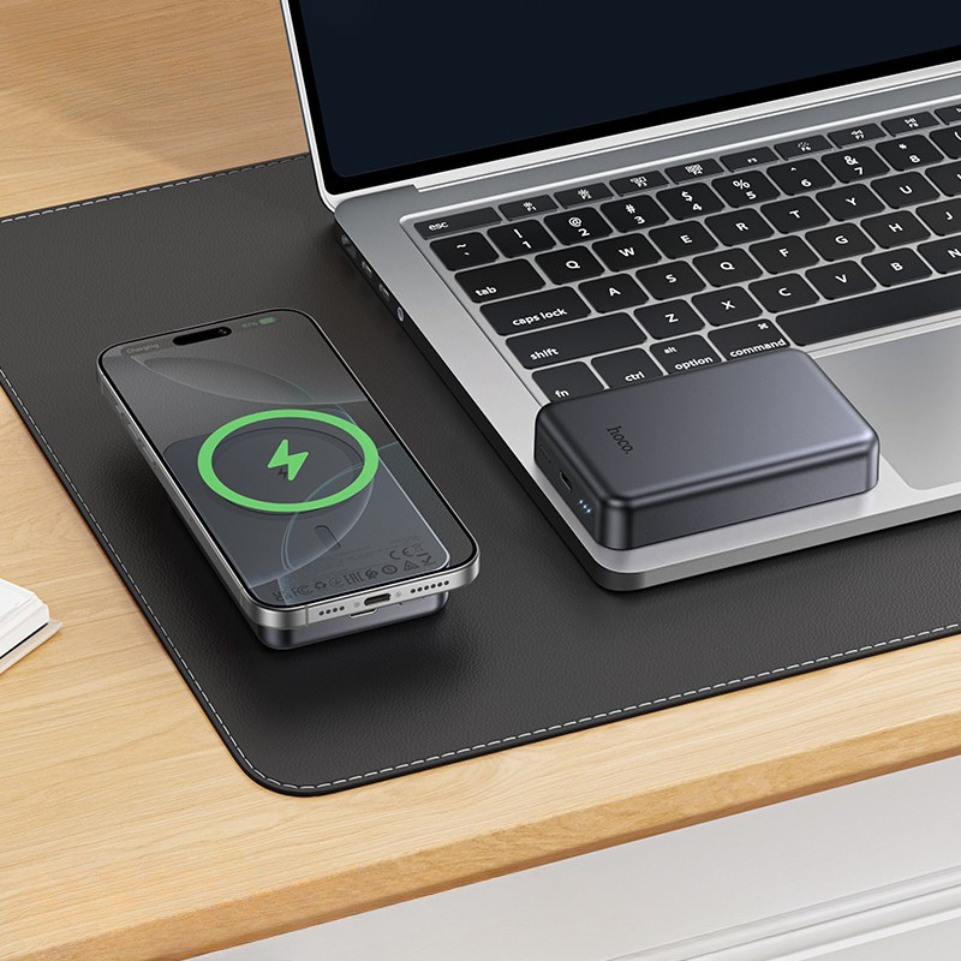 Portable Magnetic-Wireless Charging Power Bank
