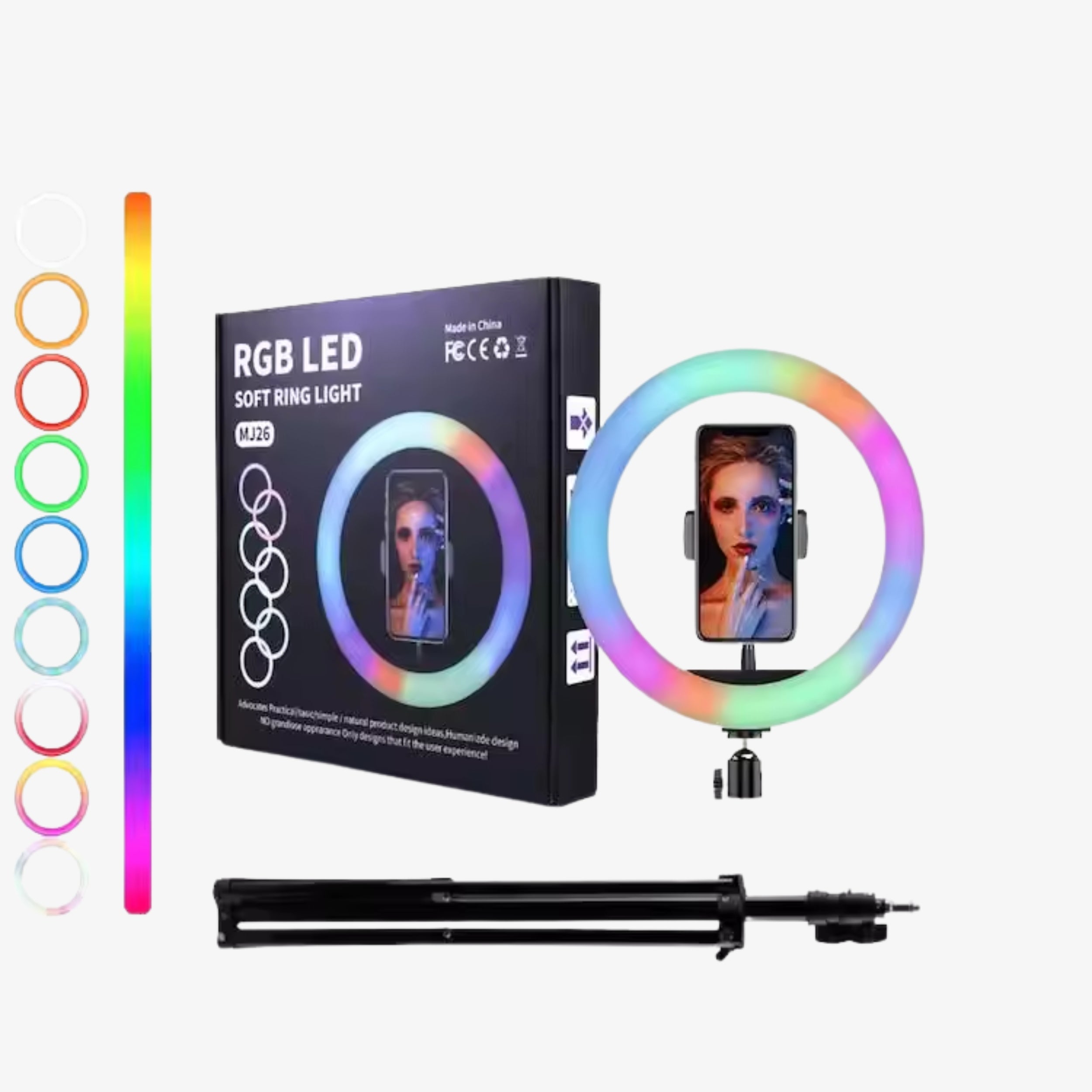 RGB LED Soft Ring Light - MJ26