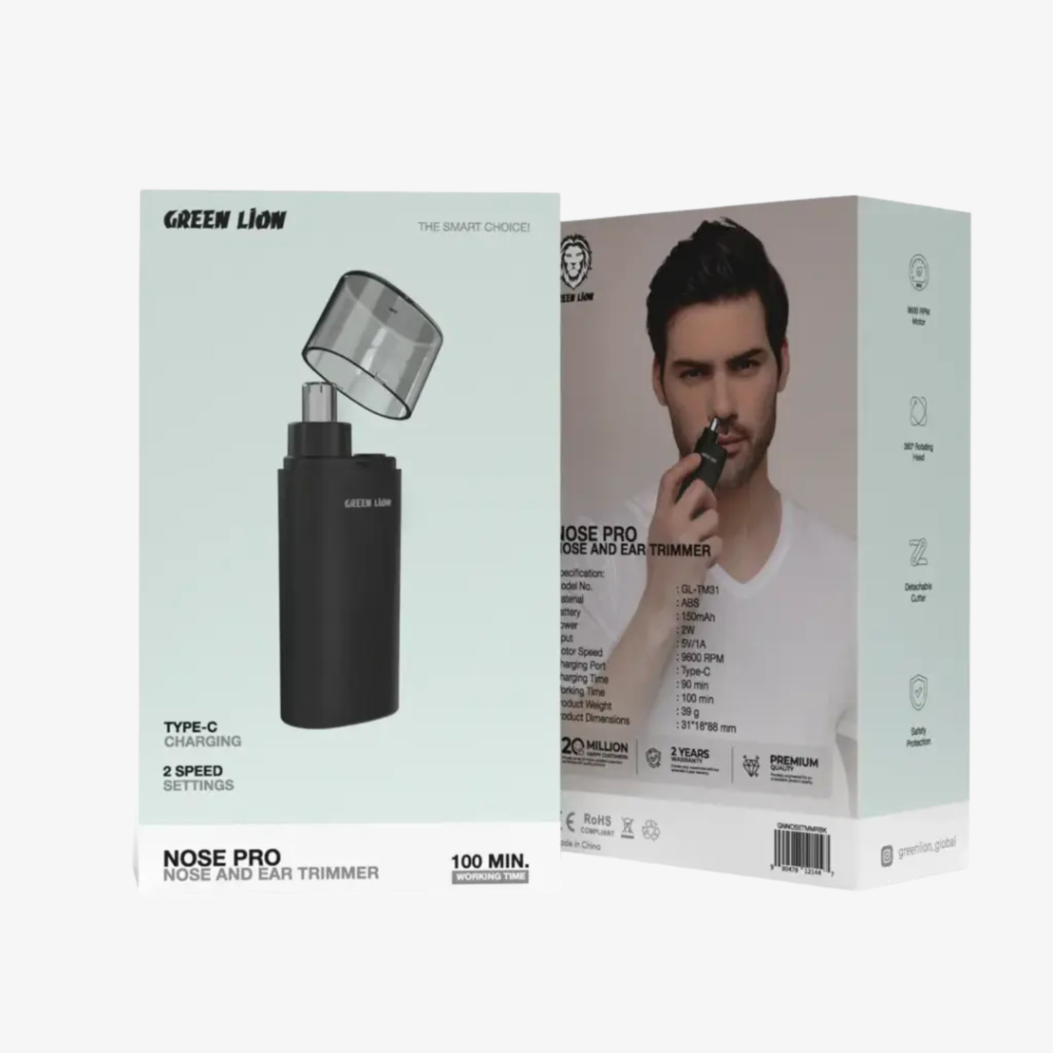Nose Pro - nose and ear Trimmer -100 MIN