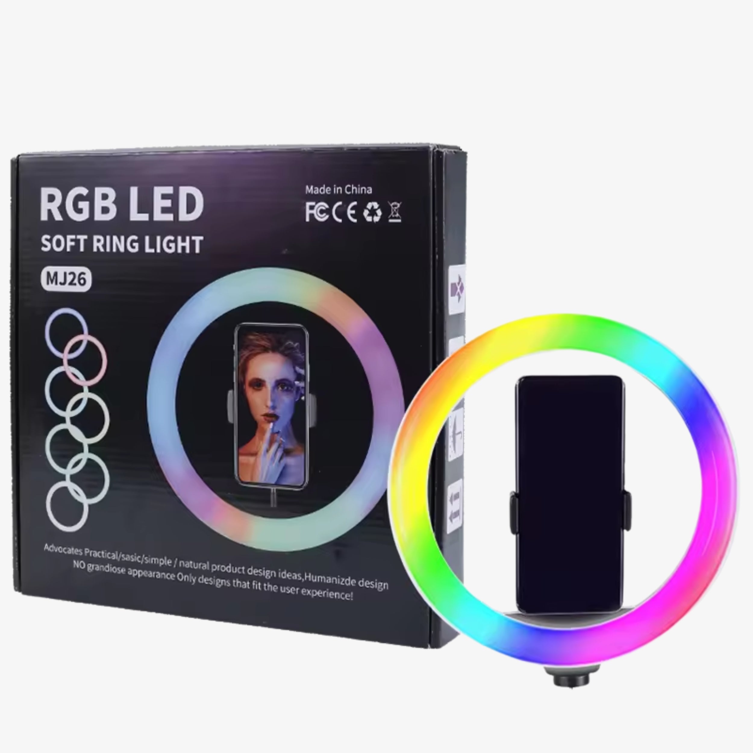 RGB LED Soft Ring Light - MJ26