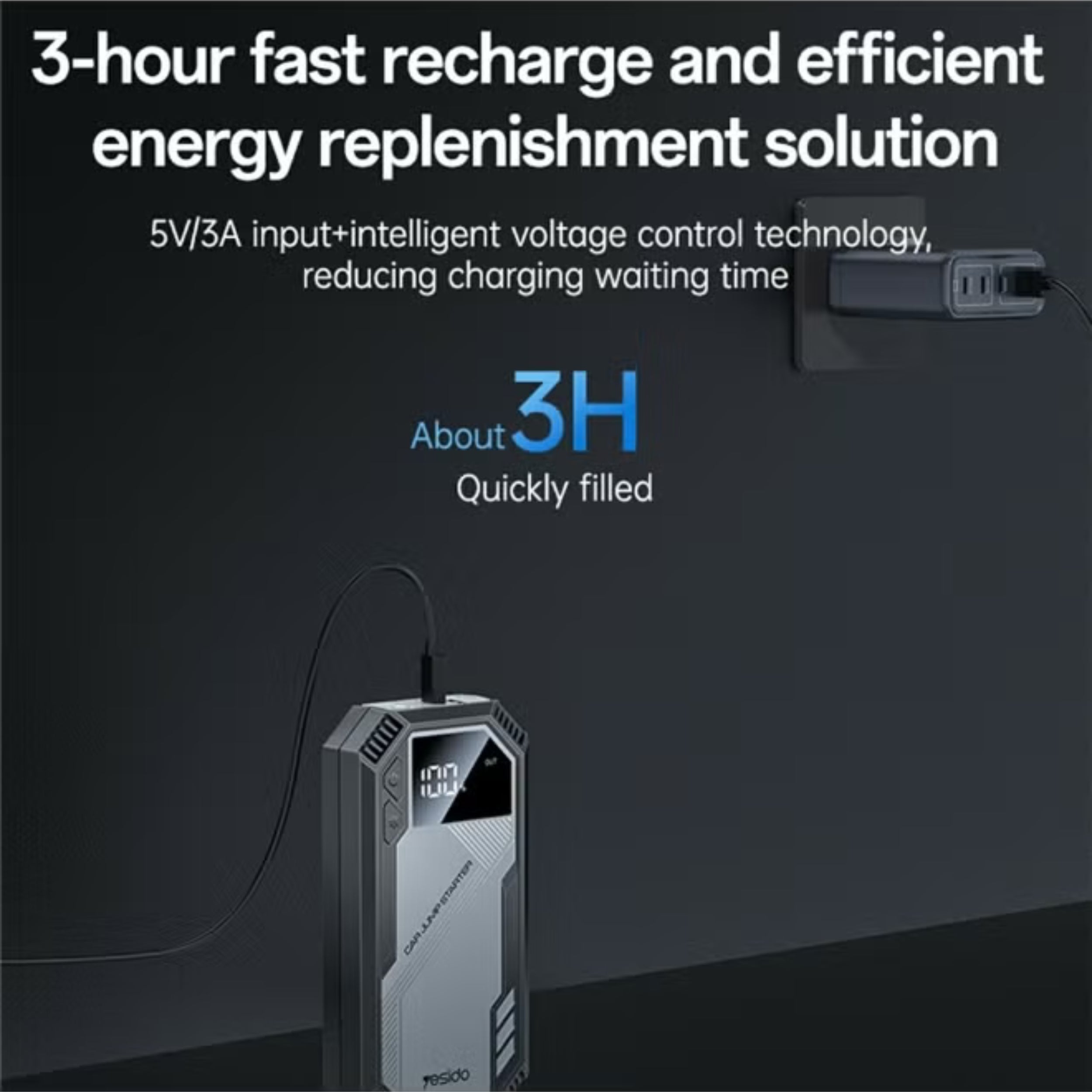CAR JUMP STARTER - 6000mAh