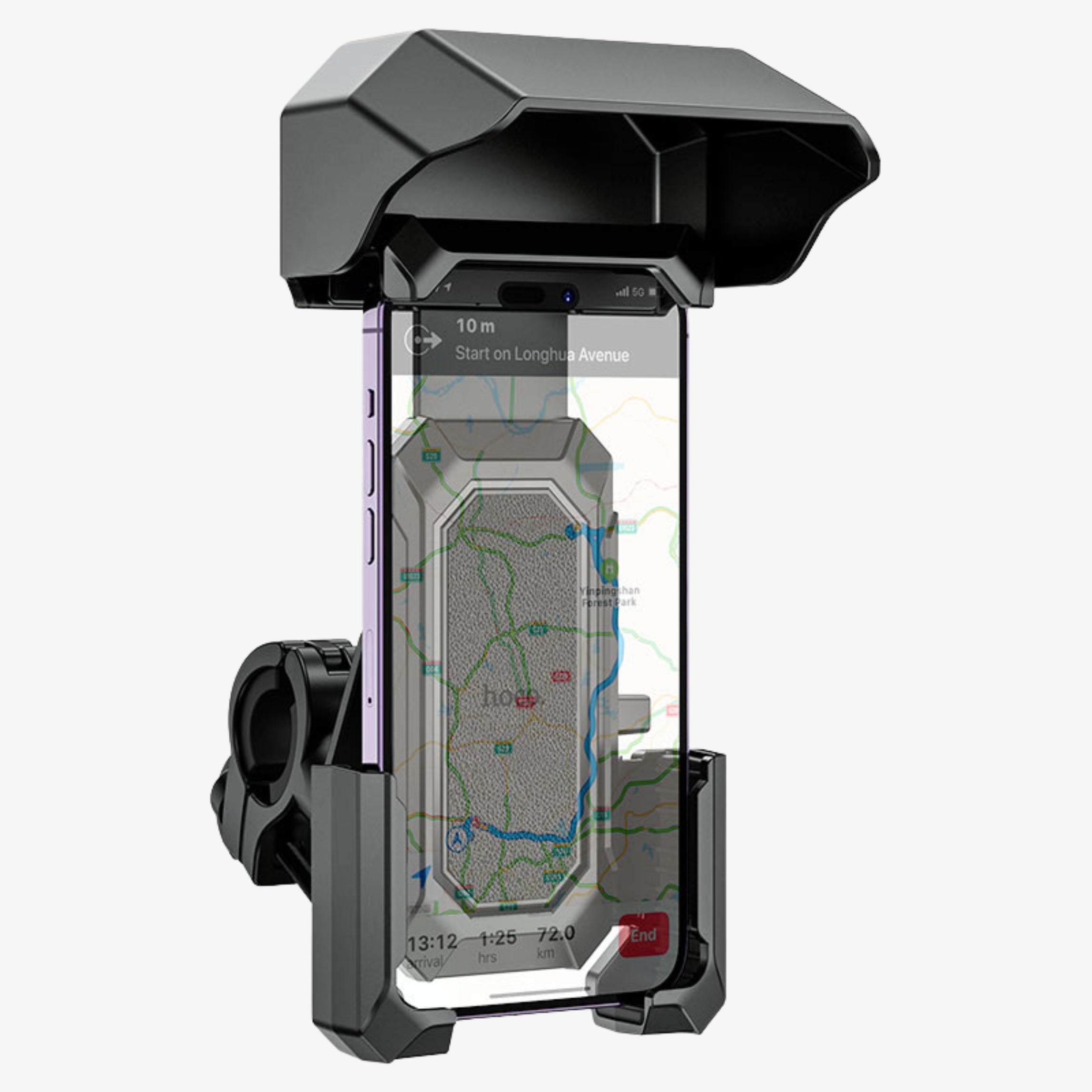 Mobile Holder- rain cover & enhanced structure-cycling