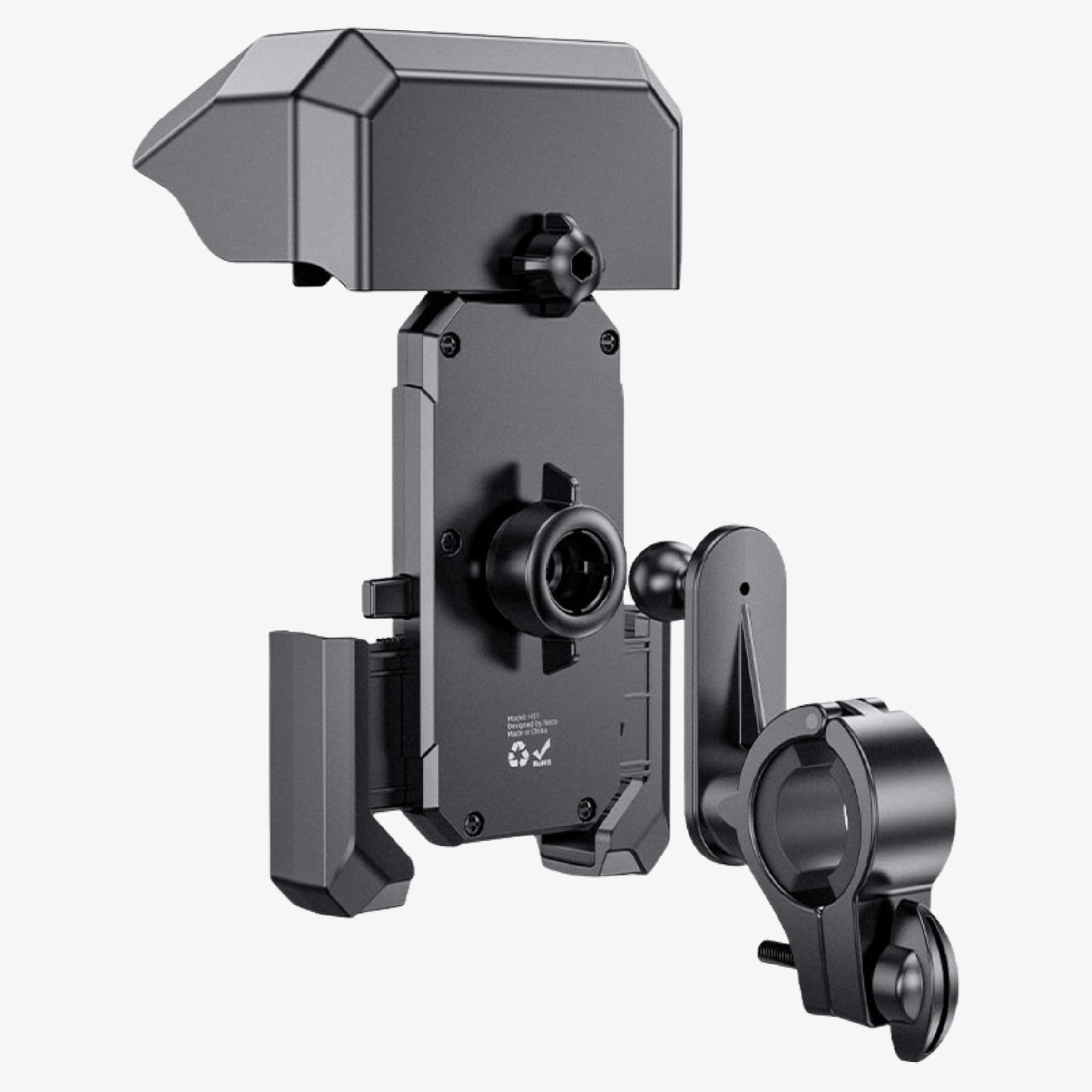 Mobile Holder- rain cover & enhanced structure-cycling