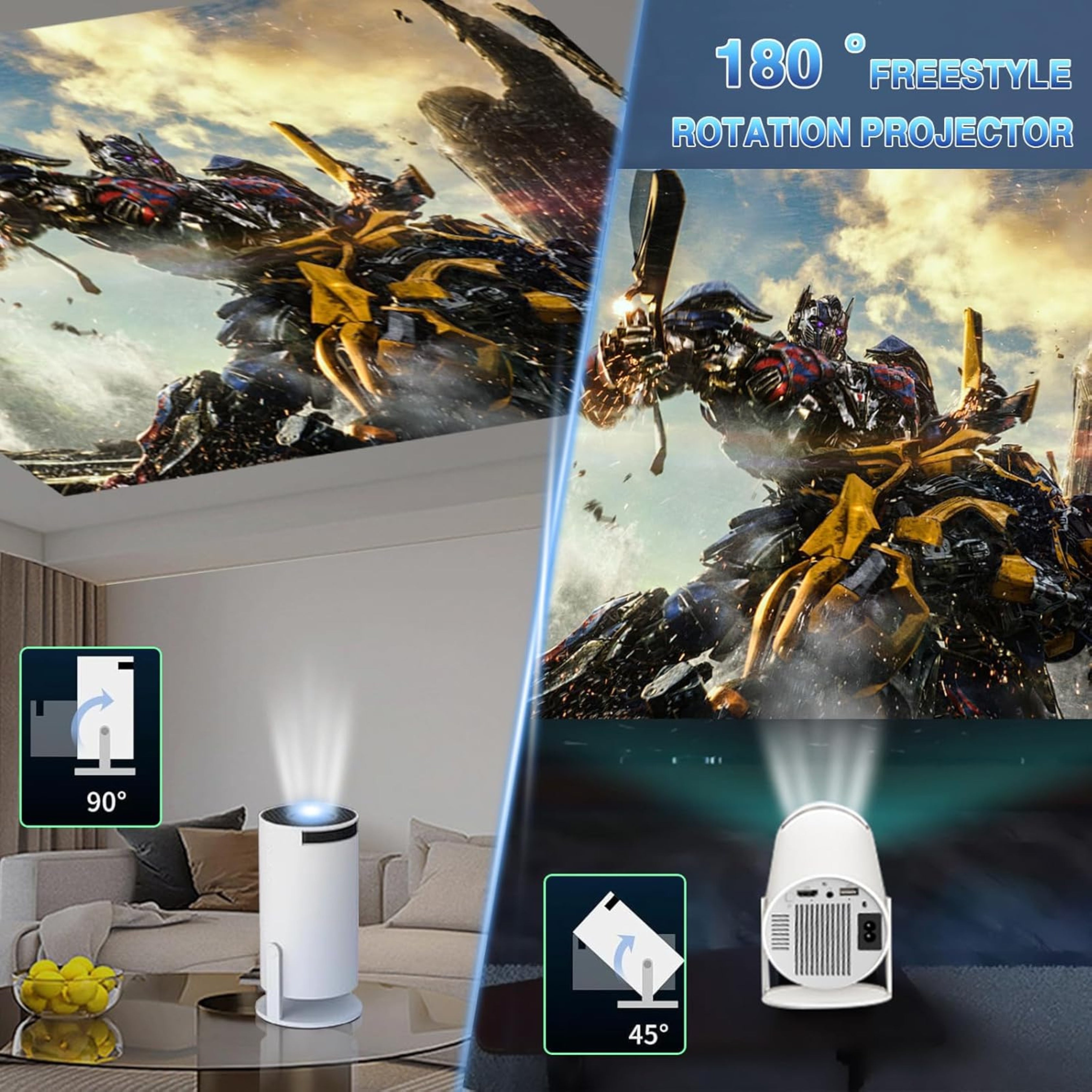 Game Projector 2-in-1