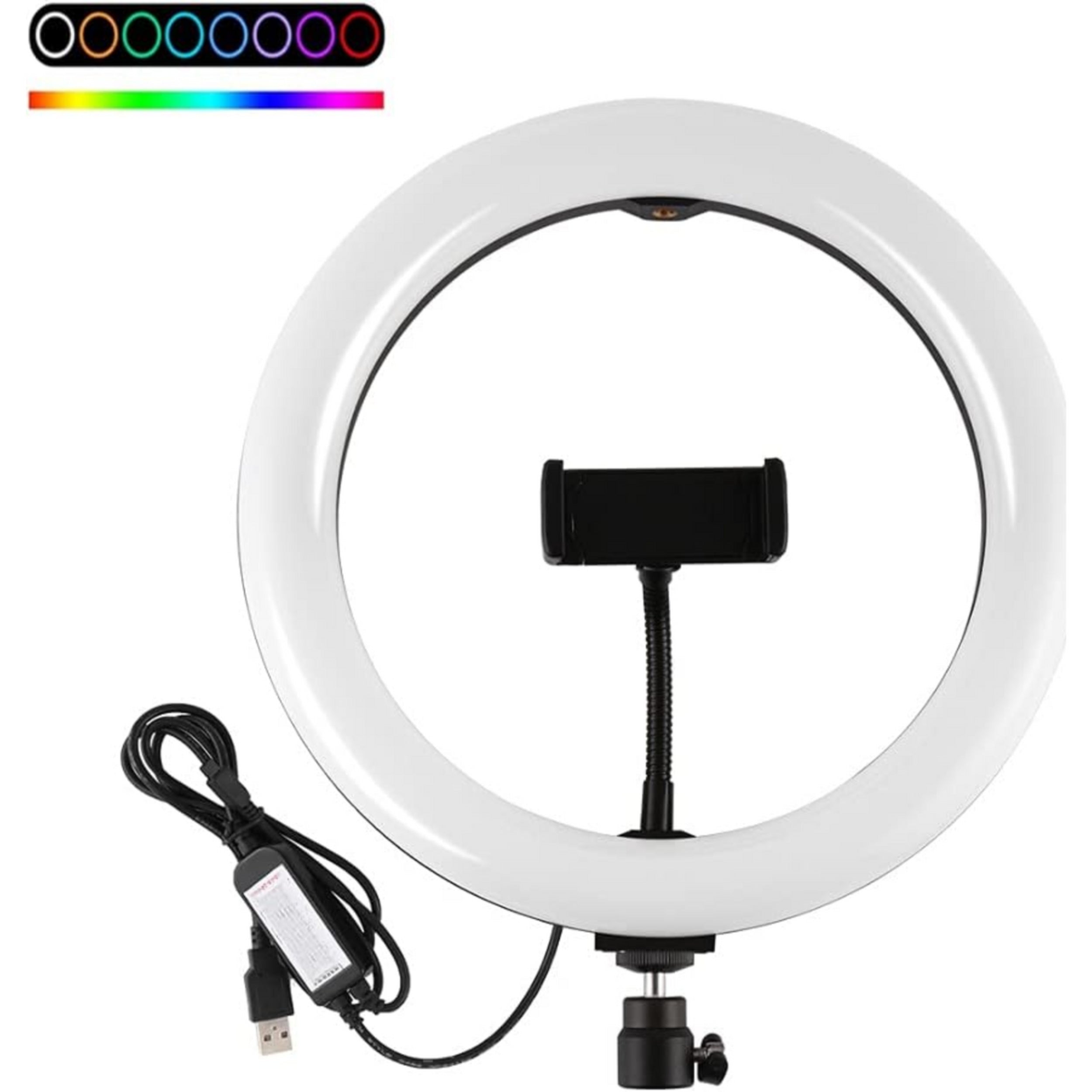 RGB LED Soft Ring Light - MJ36