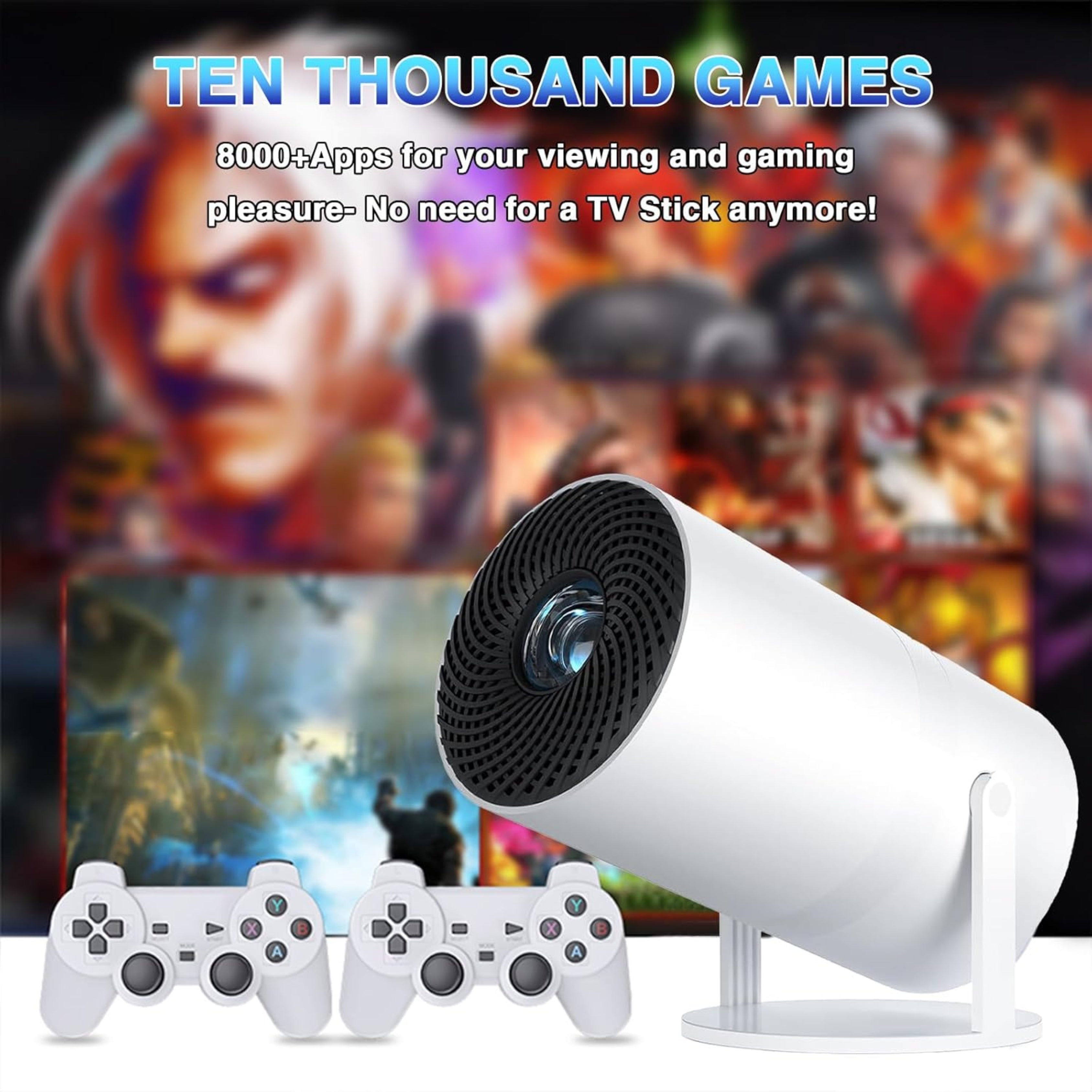 Game Projector 2-in-1