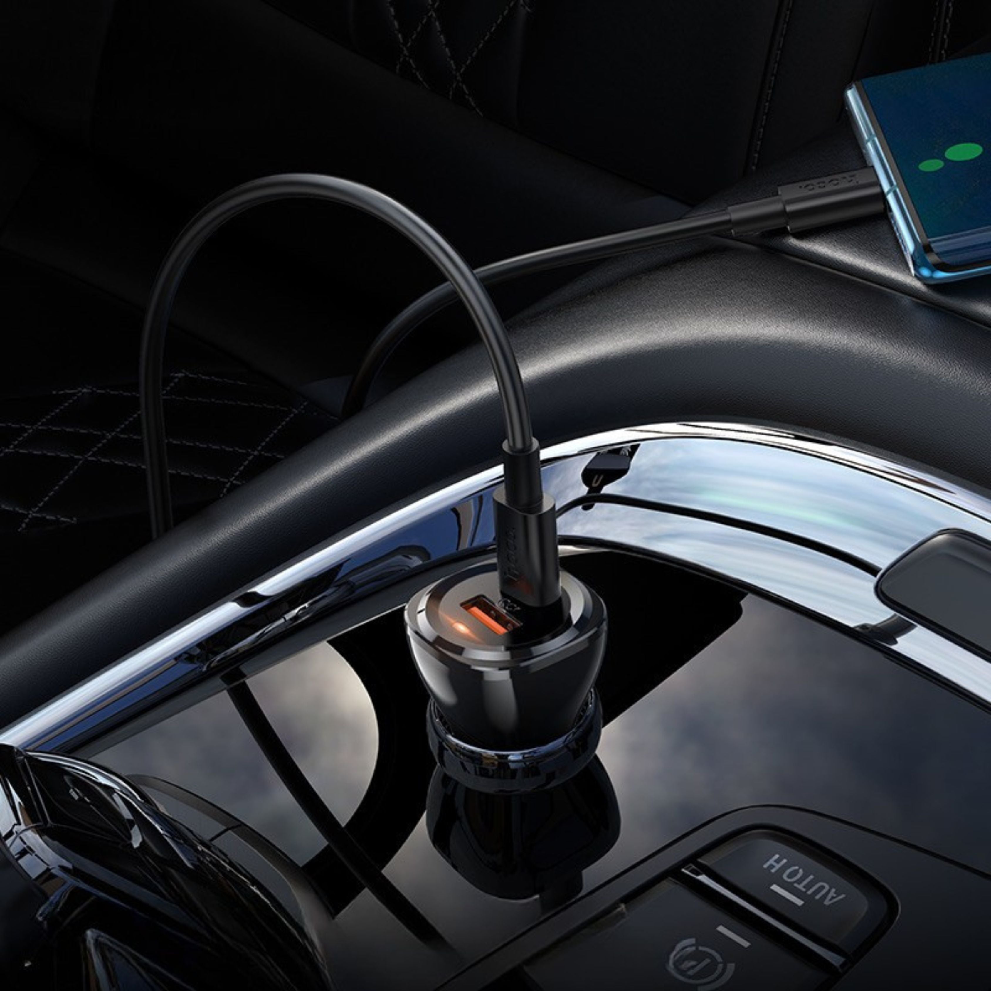 PD30W+QC18w- fast car charger-DZ27