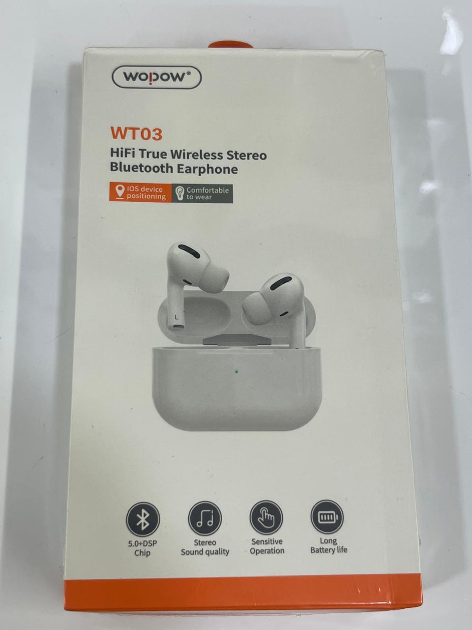 AirPods- Bluetooth Earphone- WT03