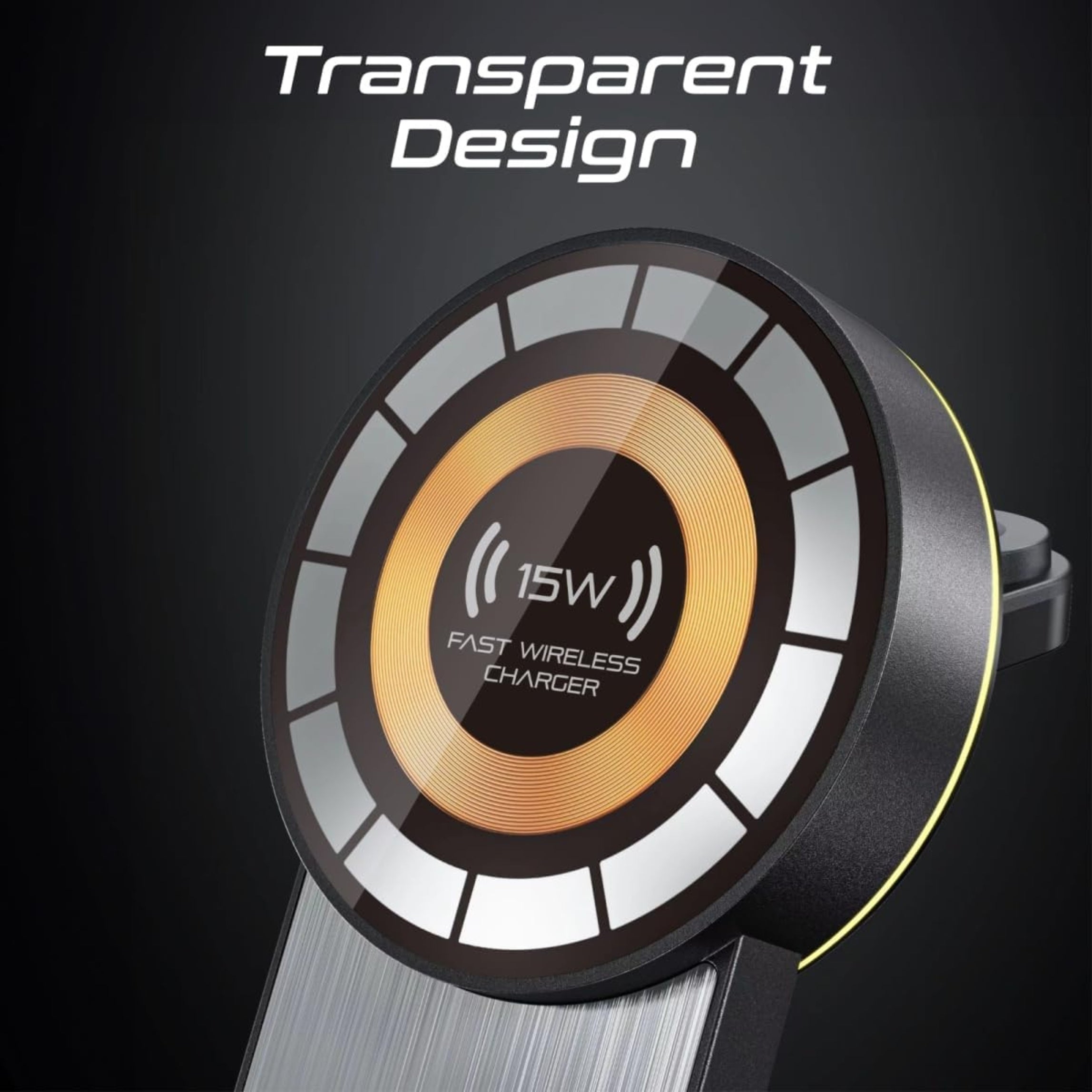 Magnatic Wireless Charger - Ultra stable Support 3iN1