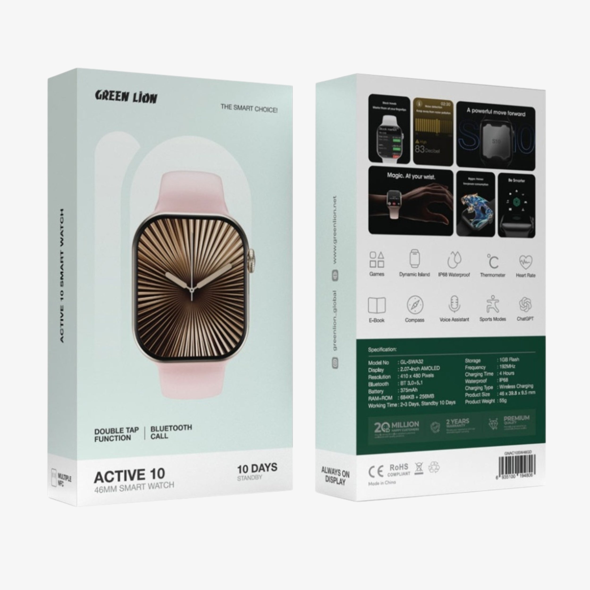 46MM Smart Watch- Active 10- 46 MM