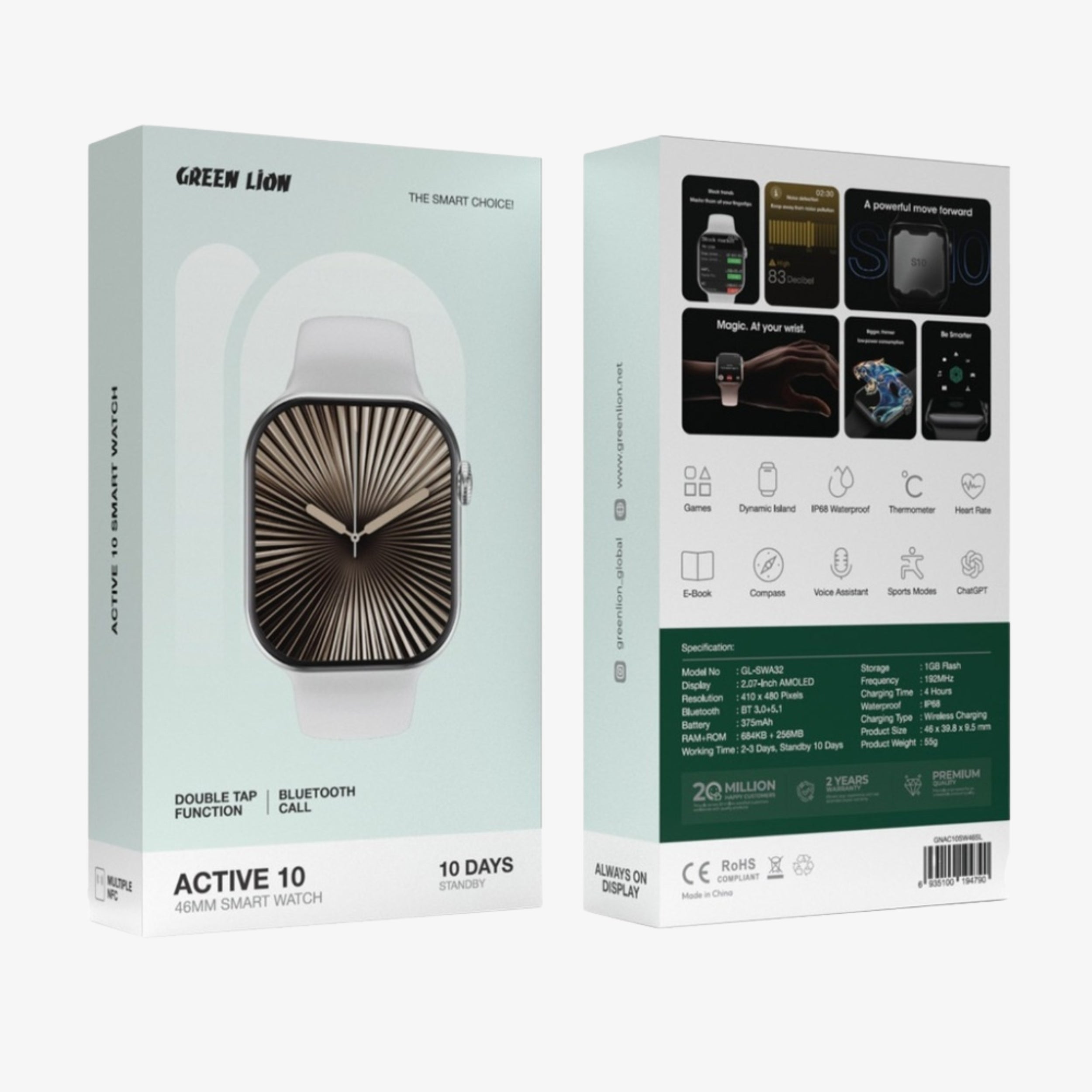 46MM Smart Watch- Active 10- 46 MM