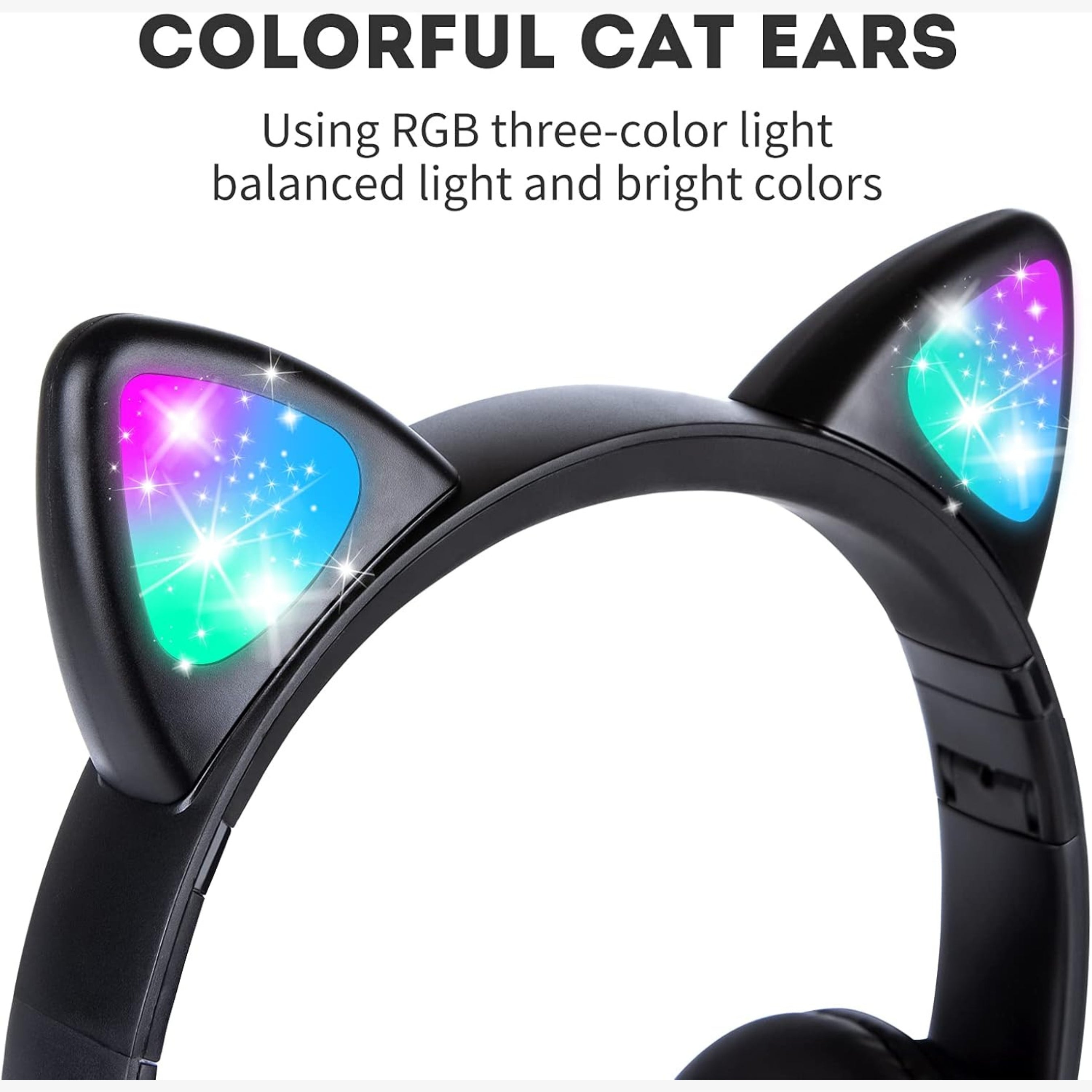 CAT Wirless GAME HEADSET - Colorful Light