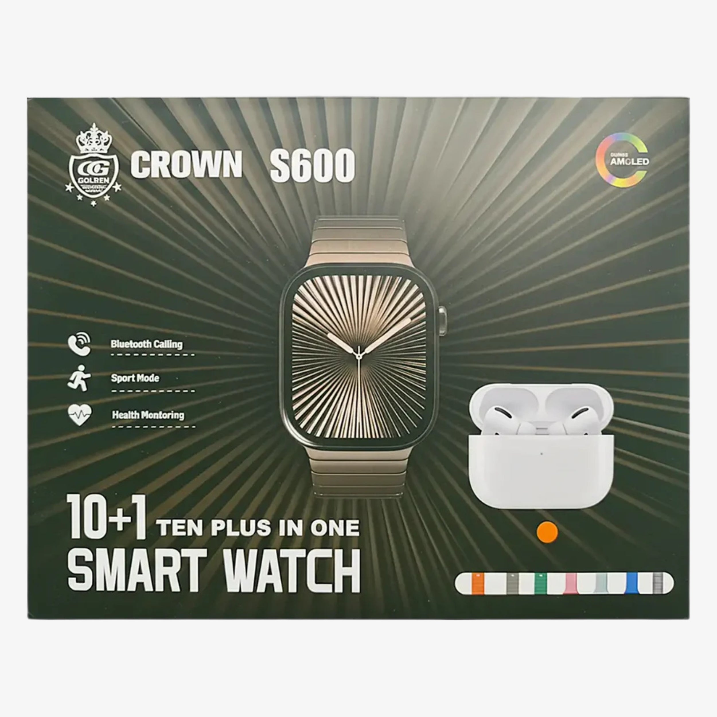 Crown S600 - Smart Watch 10+1