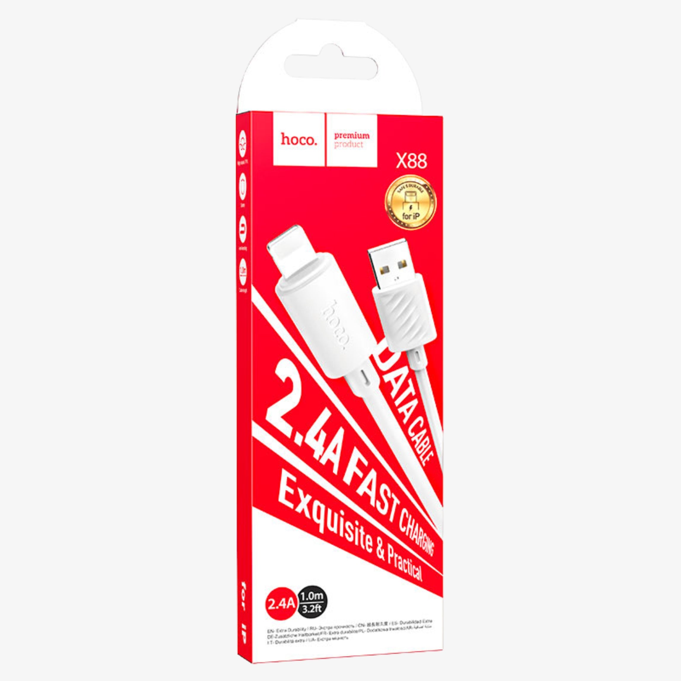 Fast Charging Data Cable - USB-A to USB-C /2.4A