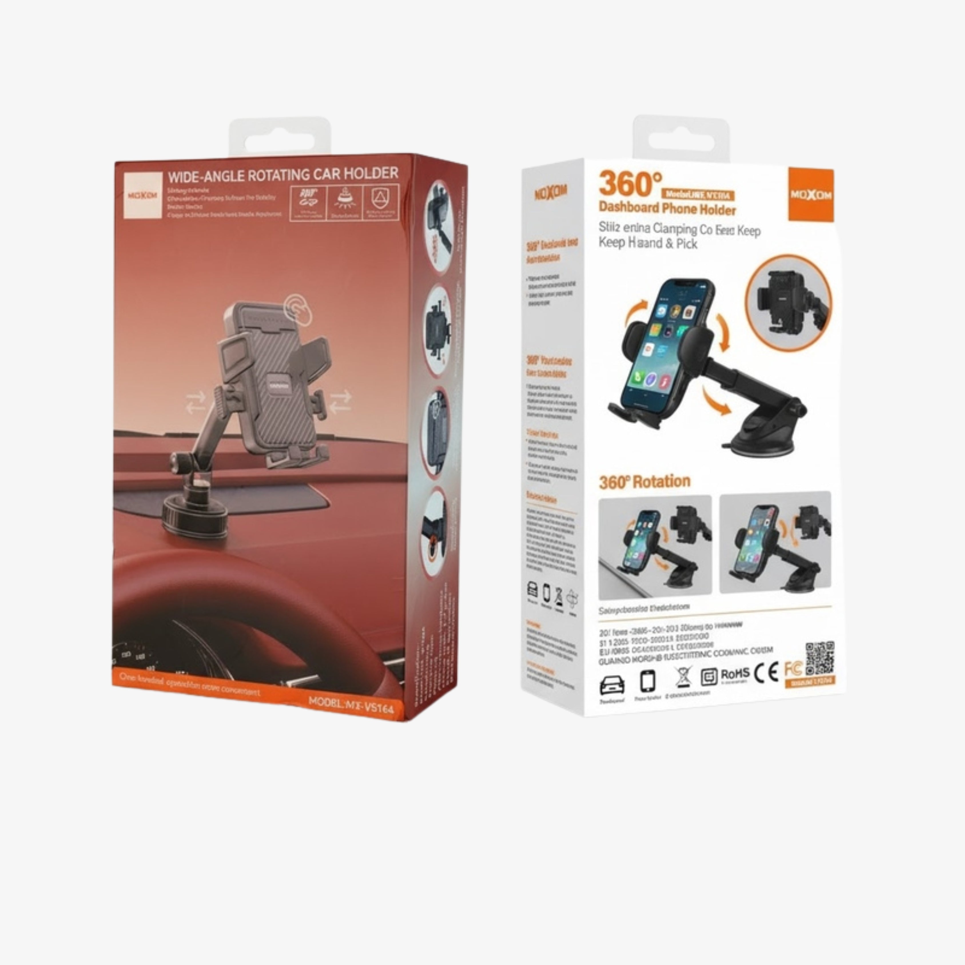 wide - angle rotating car holder