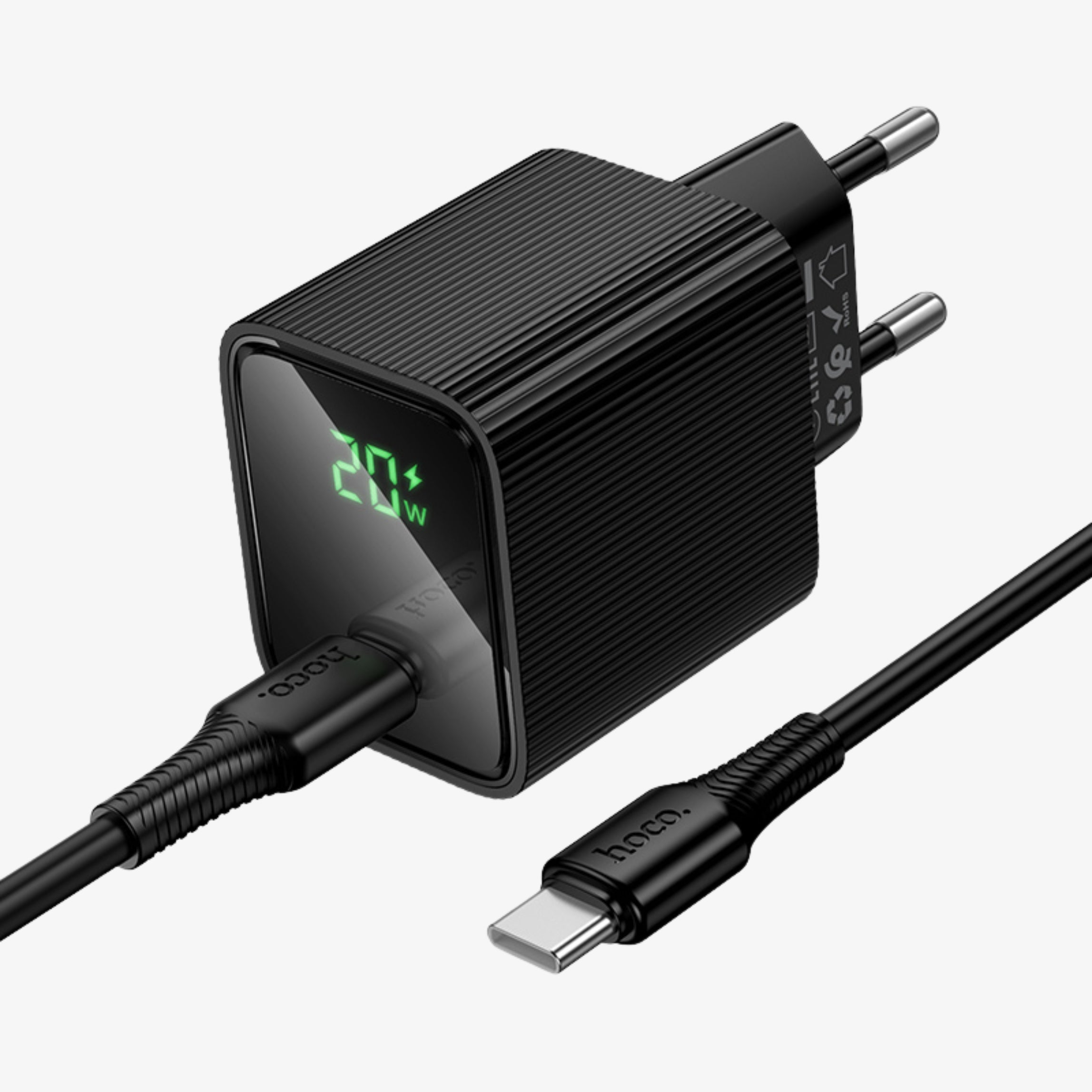 20w single port charger set -USB-C to USB-IP