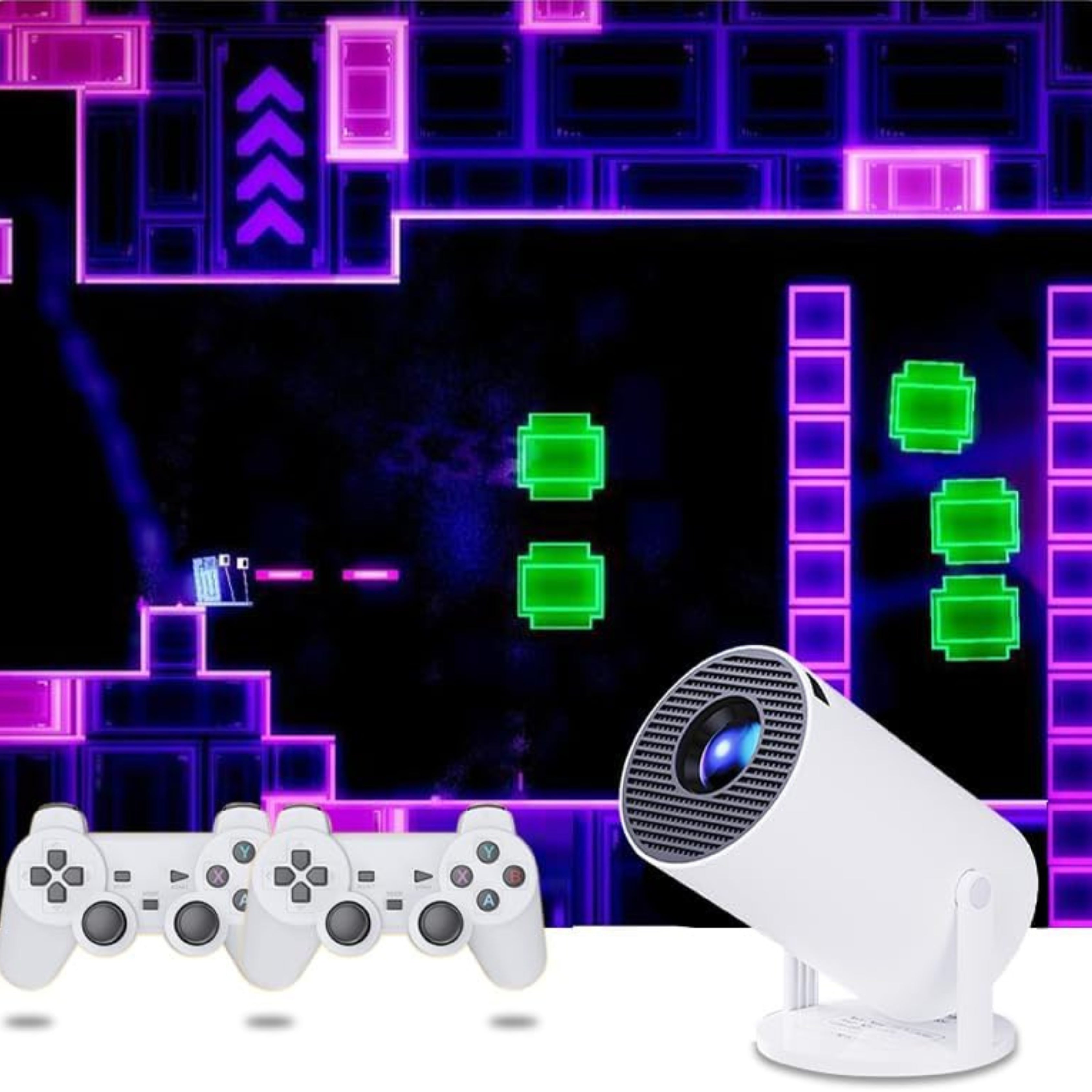 Game Projector 2-in-1