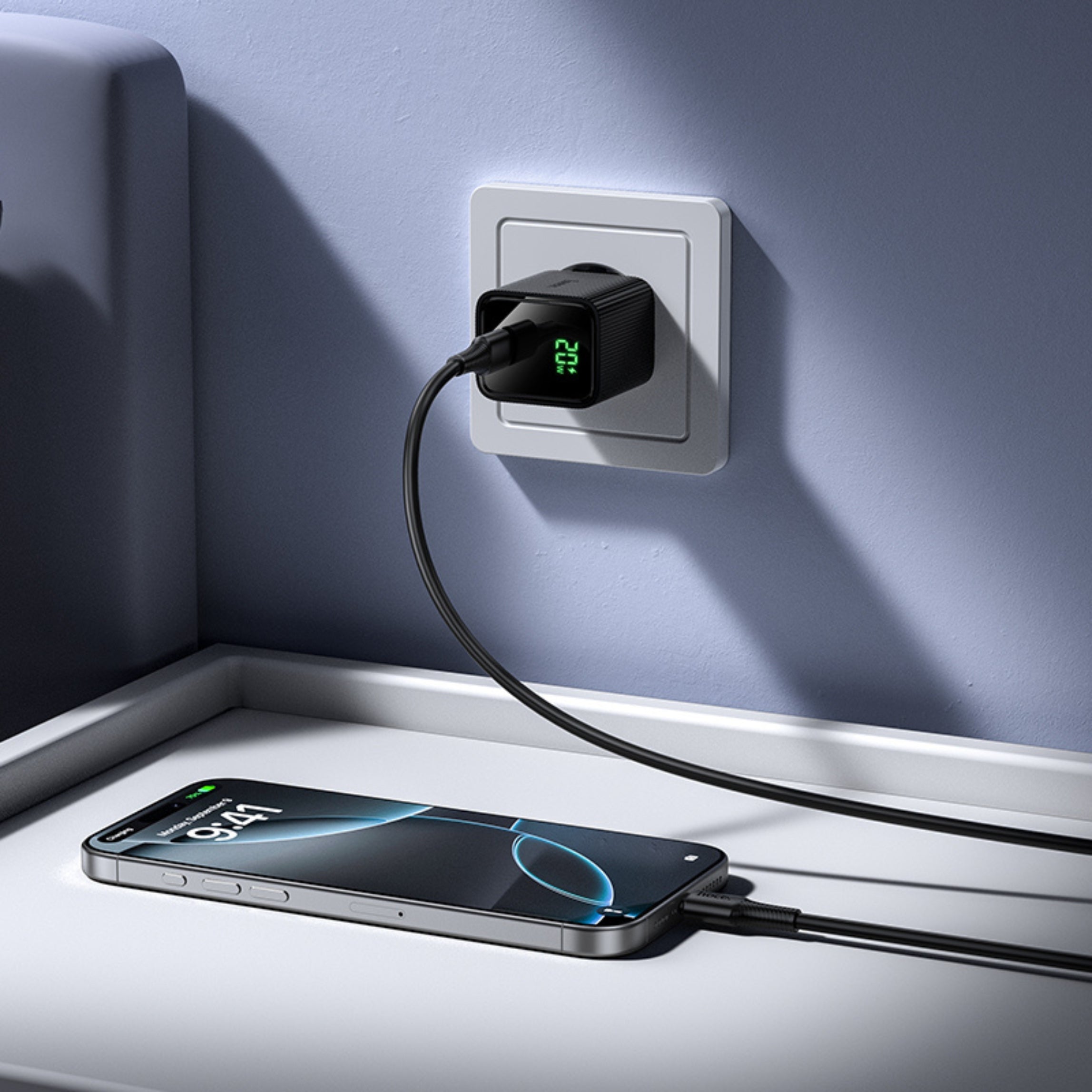 20w single port charger set -USB-C to C