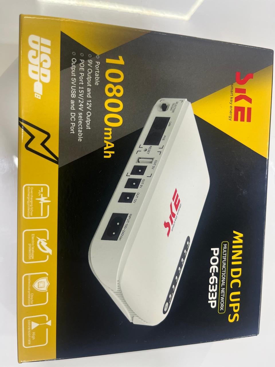 MINI DC - Router UPS 10800mAh