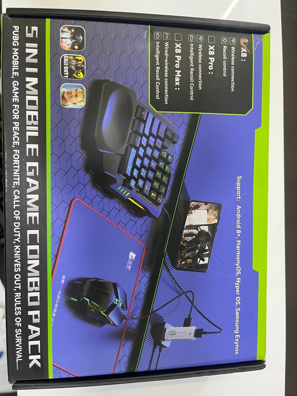 5 IN 1 Mobile game Combo Pack